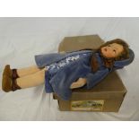 A Chad Valley cloth covered doll in original box