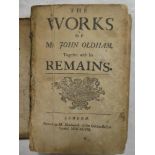 The Works of Mr John Oldham together with his remains,