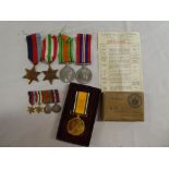 A 1939/45 Star, Italy Star,