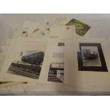 A collection of twenty-five TPO photographs together with TPO postmark covers