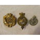 A Victorian brass ordinary ranks Glengarry Badge of the 107th Bengal Infantry,
