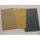 The James Watt Centinary 1919 programme;