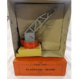 Hornby O gauge - platform crane,