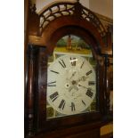 A 19th Century longcase clock by Johnson & Sons,