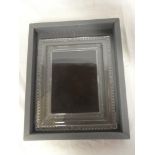 A Waterford crystal rectangular photo frame, 10½" x 8½",