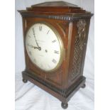 A Regency bracket clock by Yonge & Son, Strand,