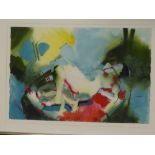 Peter Wright - watercolour "Afternoon shade", signed,