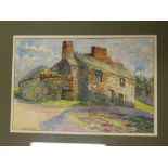 Isobel Heath - watercolour "Tom's House, Porthmeor", signed and inscribed,