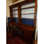 A mid-Victorian mahogany bookcase,