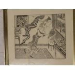 An artist's proof "The Birthday", signed Patrick O'Connall 1982,
