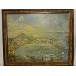 Winston Sparrow - oil on board "St Ives from the Malakoff", signed, inscribed to verso,