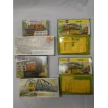 A small selection of various aircraft kits including railway footbridge, girder bridge,