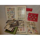 Various stock books of World Stamps together with Presentation Packs, First Day Covers,