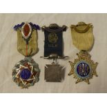 Three various silver RAOB medallions including Grand Lodge, Duke of Connaught,