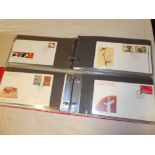 Two albums of over 140 China first day covers and stamp presentation folders 1983-1994