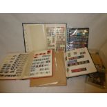 Various albums and stock books of GB stamps, Victoria onwards together with files,