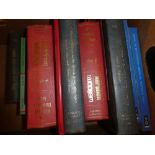 Various military medical related volumes including Medical Officers of the British Army 1660-1960