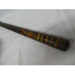 A large painted wood Police truncheon "Southampton Special Constabulary Lt.Col. W.E.