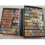 Two stock books containing a large selection of USA stamps