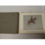 An album of coloured hunt prints after I Lazenby 1921-22