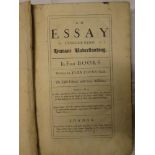 Locke (John) - An Essay Concerning Humane Understanding, 4 vols bound as one,