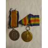 A First War pair of medals awarded to No.106221 2 A.M. G.J.Pascoe R.F.C.