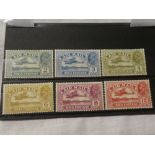 A set of India 1929 air stamps,