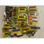 A selection of mainly Minitrix N gauge railway including various boxed locomotives,