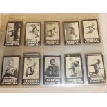 120 various 1900 Ogden's Tab cigarette cards including famous figures, military leaders,