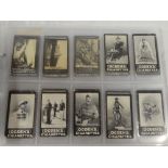 A collection of over 120 various Victorian Ogden's Guinea Gold and Tab cigarette cards including