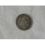 A Queen Anne 1709 silver shilling