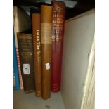 Various volumes including Thomas (JB) Hounds & Hunting Through the Ages 1928; The Laureat's Country;