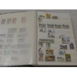 A stock book containing a collection of France stamps 2004-2015