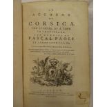 Boswell (J) - An Account of Corsica - The Journal of a Tour to that Island,