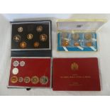 A 1988 proof Royal Mint coin set;