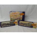 A Lledo Showmans collection - Burrell steam wagon and carousel,