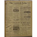 A bound volume of The Cornish Echo with Falmouth & Penryn Times January 5th 1940 - December 27th