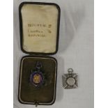 A Marine Society Sea Cadets medallion dated 1909 and a Liverpool and District Senior Squadron