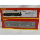 Hornby OO gauge - two mint and boxed locomotive and tenders including Westcountry class "Wilton"