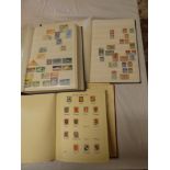 Three albums/stock books containing a collection of France stamps including Paris cancels,