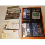 A selection of GB stamp presentation packs and first day covers