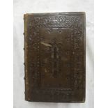 The Book of Common Prayer 1850 with book plate and previous owners stamp for W Borlase of Zennor,