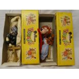 Two Pelham puppets in original boxes "Cat/Mr Jinks" (2)