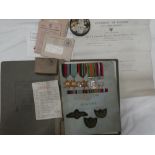 A group of five medals awarded Lieut. R.M.W.