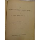 Vivian (JL) The Visitations of Cornwall comprising the Herald's Visitations of 1530, 1573 and 1620,