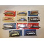 A DS collection - 11 different Citroen model cars in sealed packs