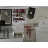 A group of Second War medals awarded to Captain (later Colonel) John Barron Irvine,