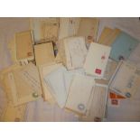 A collection of GB postal stationary, mint and used,