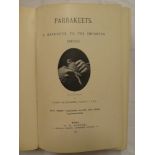 Seth-Smith (David) - Parrakeets - A Handbook to the Imported Species, 1 vol complete,