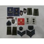A selection of Special Air Service badges and insignia including 22nd SAS Regiment Officers